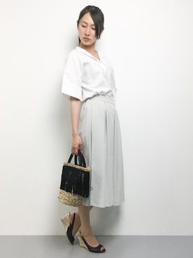 矢野結衣さん(レディース・167cm)の夏コーディネート