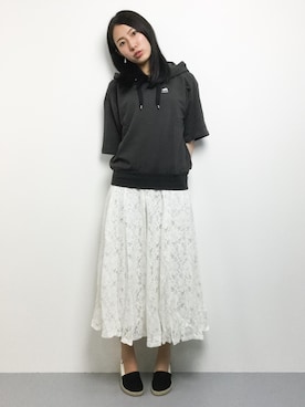 矢野結衣さん(レディース・167cm)の夏コーディネート