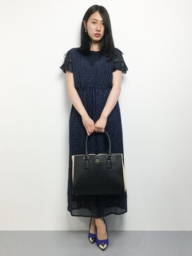 「Pi（ピーアイ）のアイテム」を使った、矢野結衣さん（レディース・167cm）の夏コーディネート