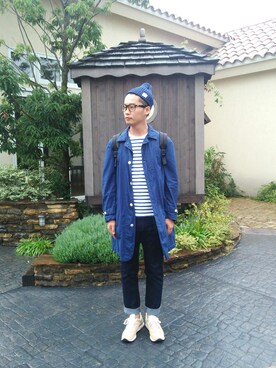 「FREDY&GLOSTER（フレディアンドグロスター）のアイテム（その他アウター）」を使った、masahiro.Hさん（メンズ・177cm）の秋コーディネート