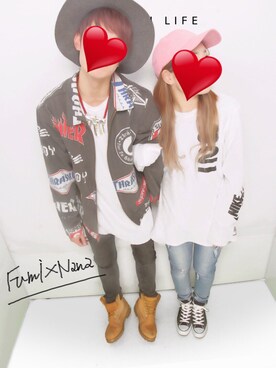 ななさん（レディース・153cm）の春コーディネート