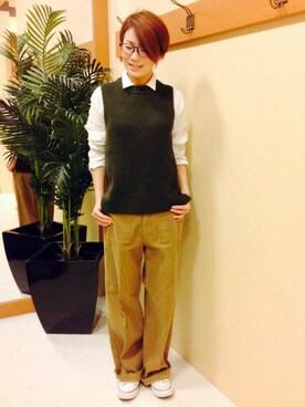 KAOさん（レディース・164cm）の秋コーディネート