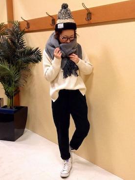 KAOさん(レディース・164cm)の冬コーディネート