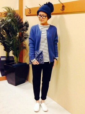 KAOさん（レディース・164cm）の冬コーディネート