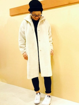 「LBC（エルビーシー）のアイテム（その他アウター）」を使った、KAOさん（レディース・164cm）の秋コーディネート