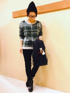 KAOさん（レディース・164cm）の秋コーディネート