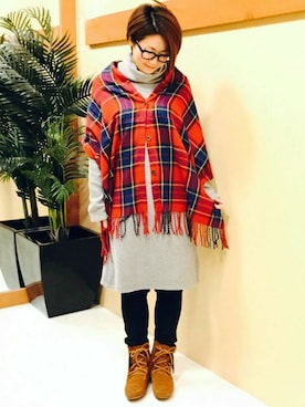 KAOさん（レディース・164cm）の冬コーディネート