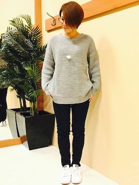 KAOさん（レディース・164cm）の冬コーディネート