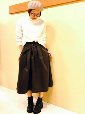 KAOさん（レディース・164cm）の冬コーディネート