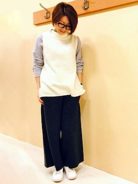 KAOさん（レディース・164cm）の冬コーディネート