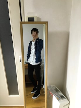 「B'2nd（ビーセカンド）のアイテム（ジャケット/アウター）」を使った、オオタムさん（メンズ・170cm）の秋コーディネート