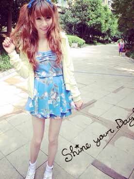 「アイテム（つなぎ/オールインワン）」を使った、Irisさん（レディース・165cm）の冬コーディネート