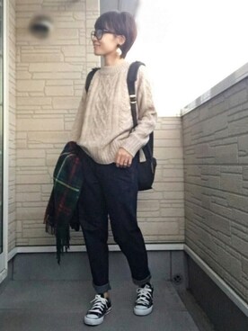 aaachan♡*さん（レディース・150cm）の冬コーディネート