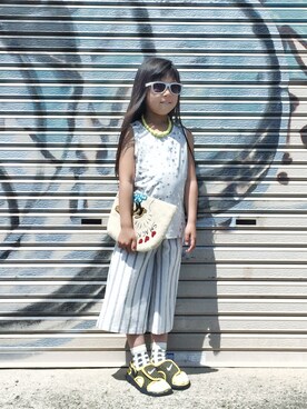 「maarook（マルーク）のアイテム」を使った、よねけんさん（メンズ・170cm）の夏コーディネート
