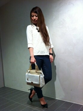 SAYAさん（レディース・163cm）の春コーディネート