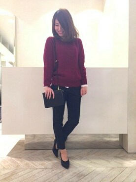 SAYAさん（レディース・164cm）の秋コーディネート