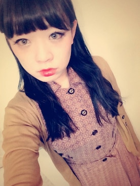 「Grimoire（グリモワール）のアイテム（ワンピース/ドレス）」を使った、野村仁美さん（レディース・159cm）の秋コーディネート