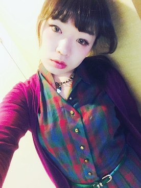 「Grimoire（グリモワール）のアイテム（ワンピース/ドレス）」を使った、野村仁美さん（レディース・159cm）の秋コーディネート