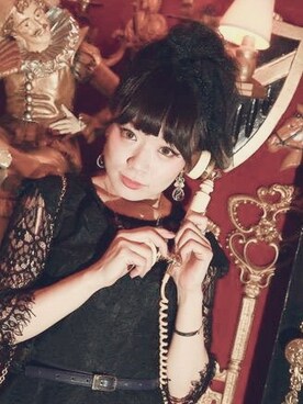 「Grimoire（グリモワール）のアイテム（ワンピース/ドレス）」を使った、野村仁美さん（レディース・159cm）の秋コーディネート