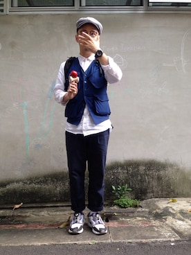 Sheng Wangさんのコーディネート