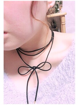 「GU（ジーユー）のアイテム（ニット/セーター、グレー系）」を使った、Na-miさん（レディース・155cm）の冬コーディネート