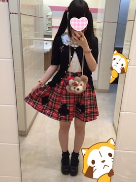 「SWIMMER（SWIMMER）のアイテム（トップス）」を使った、𝓴さん（レディース・160cm）の冬コーディネート