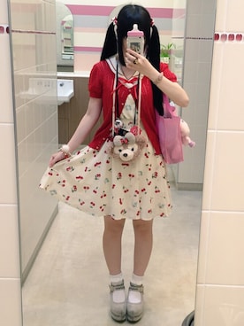 「SWIMMER（SWIMMER）のアイテム（トップス）」を使った、𝓴さん（レディース・160cm）の冬コーディネート