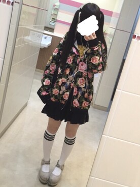 𝓴さん（レディース・160cm）の冬コーディネート