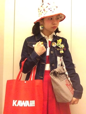 きのこさん（レディース・156cm）の春コーディネート