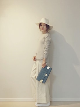 田中亜希子さん（レディース・145cm）の冬コーディネート