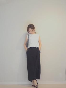 田中亜希子さん(レディース・145cm)の春コーディネート