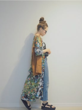 田中亜希子さん（レディース・145cm）の夏コーディネート