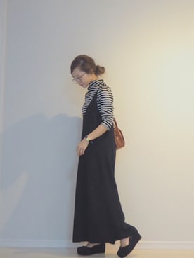 田中亜希子さん（レディース・145cm）の秋コーディネート