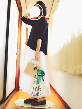 Rさん（レディース・153cm）の春コーディネート