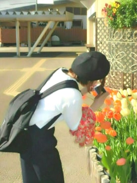 Rさん（レディース・153cm）の春コーディネート