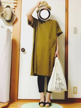 Rさん（レディース・153cm）の夏コーディネート