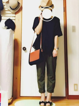 Rさん（レディース・153cm）の夏コーディネート