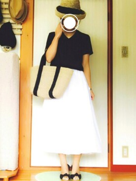 Rさん（レディース・153cm）の夏コーディネート