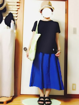 Rさん（レディース・153cm）の夏コーディネート