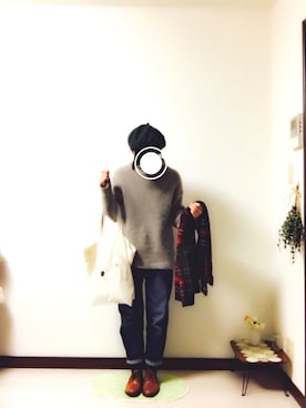 Rさん(レディース・153cm)の冬コーディネート