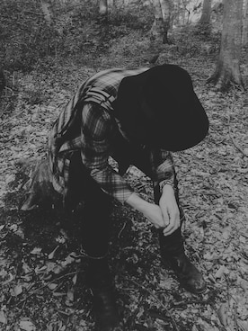 「LOST CONTROL（ロストコントロール）のアイテム（ジャケット/アウター）」を使った、淳文学細野さん（メンズ・175cm）の春コーディネート