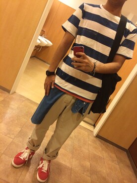 りょうちゃんさん（メンズ・172cm）の夏コーディネート