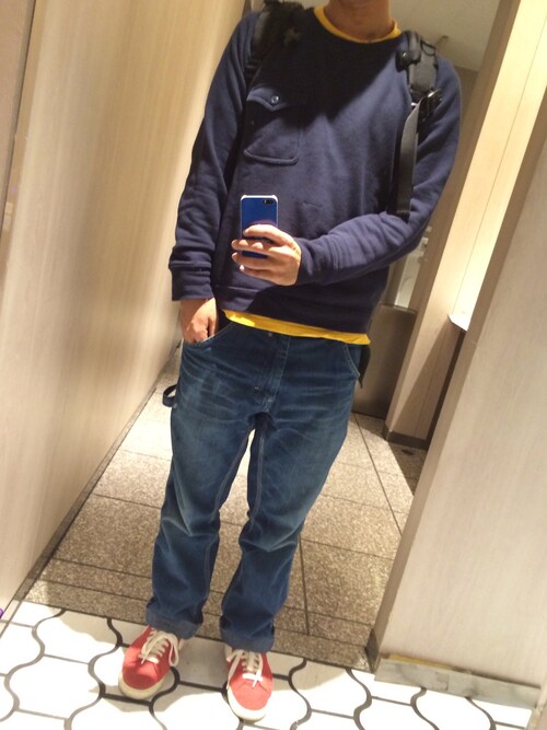 りょうちゃん使用「nike(nike blazer low prm vntg)」的時尚穿搭