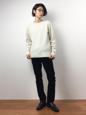 Yudai Ishiiさん（メンズ・178cm）の冬コーディネート