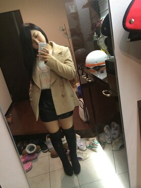 「one way（ワンウェイ）のアイテム（カバーオール）」を使った、ささん（レディース・152cm）の夏コーディネート
