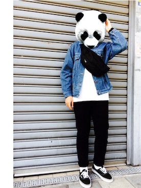 「NIKE(ナイキ)のアイテム(ショルダーバッグ)」を使った、Alessoさん(メンズ・175cm)の春コーディネート