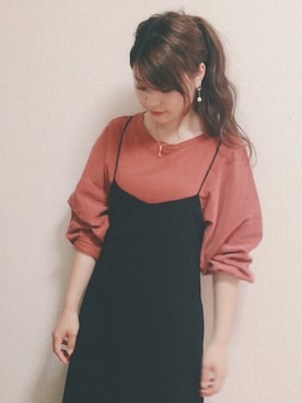 三橋栄香さん(レディース・155cm)の夏コーディネート
