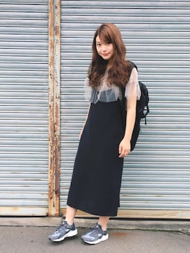 三橋栄香さん（レディース・155cm）の夏コーディネート