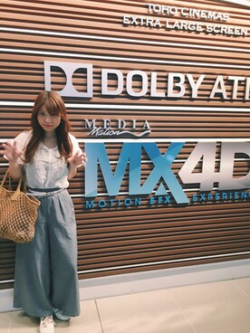 三橋栄香さん(レディース・155cm)の夏コーディネート