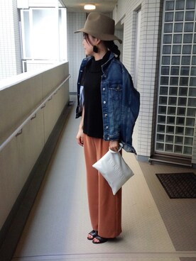 「FLEUR DE SHOP（フルールドショップ）のアイテム」を使った、azoogoonさん（レディース・160cm）の秋コーディネート